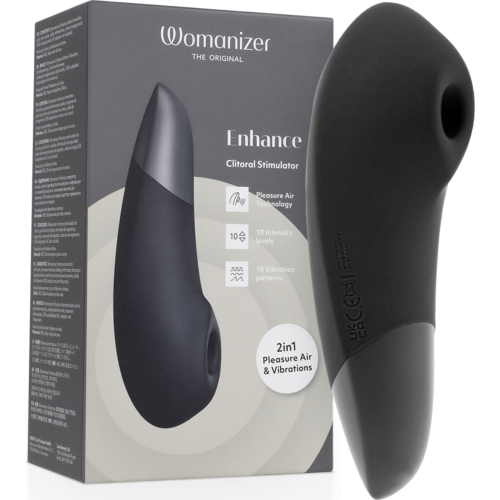Stimulateur clitoridien WOMANIZER ENHANCE 2 en 1