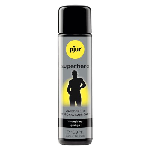 Lubrifiant Pjur Superhero Glide 100 ml avec Ginkgo