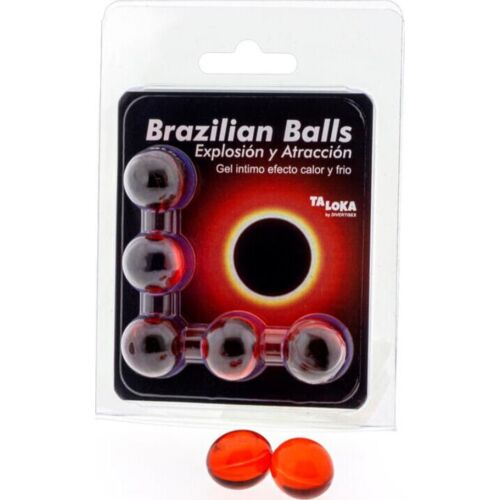 Boules Brésiliennes Taloka - Gel Excitant Effet Chaud & Froid
