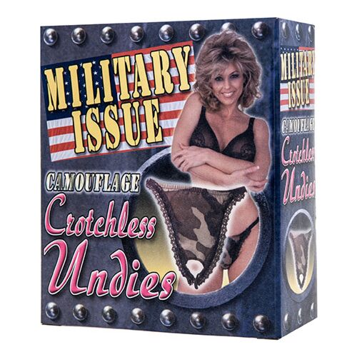 Tanga militaire Pipedream pour femme