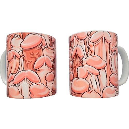 Tasse de céramique Diablo Picante 370 ml avec dessins humoristiques