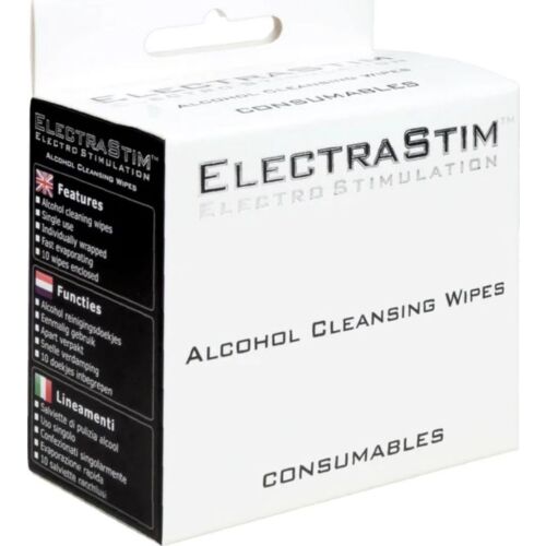 Lingettes nettoyantes ELECTRASTIM - 10 unités pour sextoys