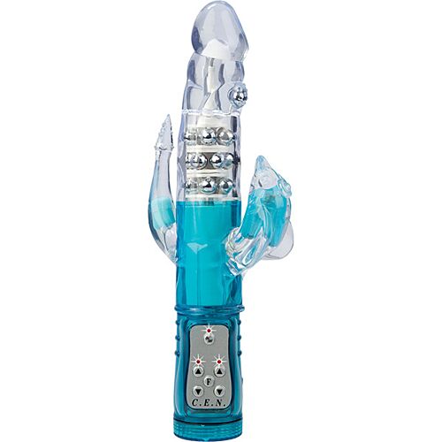 Vibrateur Rabbit Calexotics Triple Kiss avec triple stimulation
