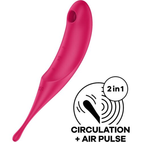 Succionateur Satisfyer Twirling Pro avec vibrations
