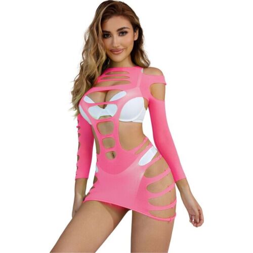 Robe sexy Sublime à manches longues et design ahuequé