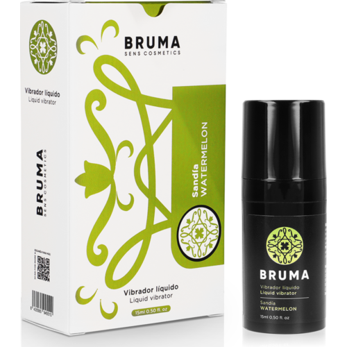 Vibrateur Liquide BRUMA saveur Pastèque 15 ml - Sensation excitante