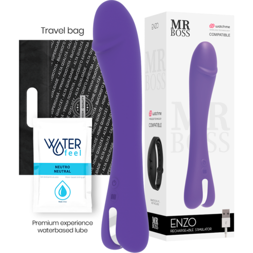 Vibrateur MR BOSS Enzo - Compatible Watchme