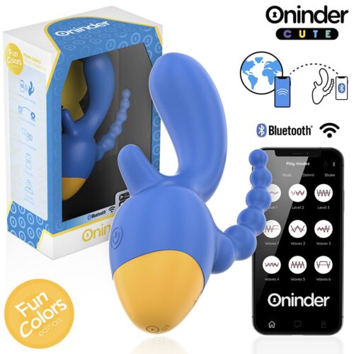 Vibrateur ONINDER CUTE Love 3 Some - Triple stimulation
