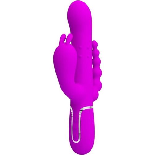 Vibrateur Rabbit Pretty Love Cammy avec triple stimulation