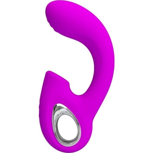 Vibrateur Point G Pretty Love Sibel avec Stimulateur Clitoridien