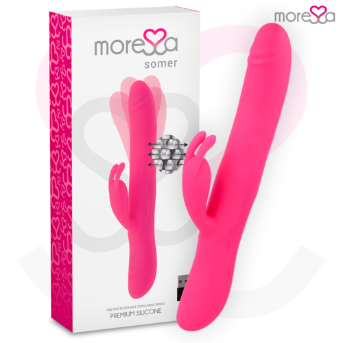 Vibrateur Rabbit MORESSA SOMER avec rotations multiples puissantes