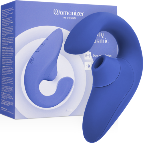 Vibromasseur Rabbit Womanizer Blend avec technologie Pleasure Air