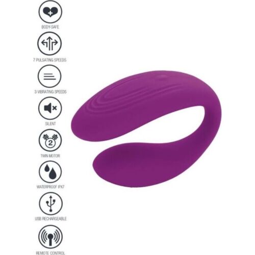 Vibrateur Couples XOCOON Bound Love - Design ergonomique