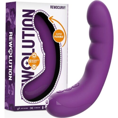 Vibrateur REWOLUTION REWOCURVY flexible et rechargeable