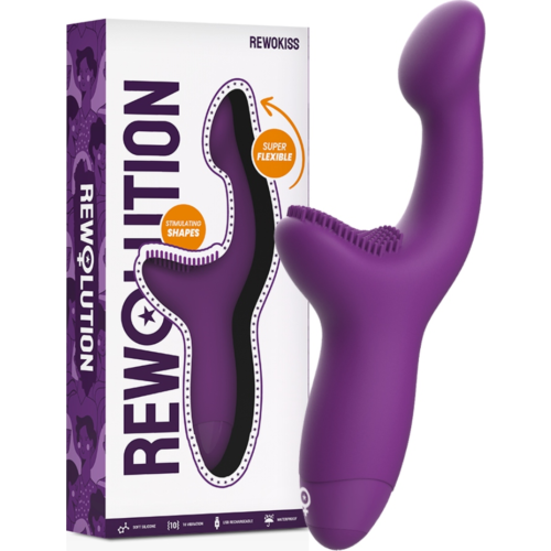 Vibromasseur Rewolution Rewokiss pour stimulation A-Spot