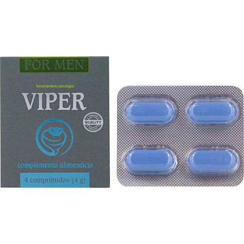 Cápsulas pour hommes Cobeco Viper | Énergie et Vitalité