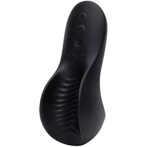 Vibromasseur de couple WE-VIBE Shared Touch double face noir