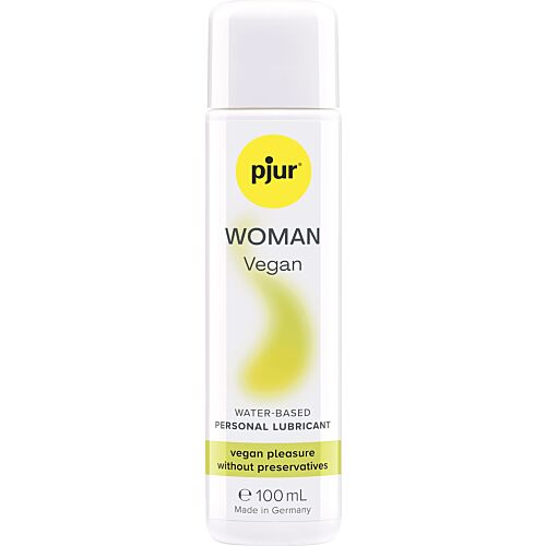 Lubrifiant Pjur Woman Vegan 100 ml - 100% Ingrédients Vegans