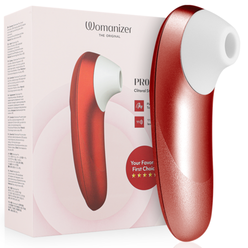 Stimulateur Clitoridien Womanizer Pro Vibrant avec 11 niveaux d'intensité
