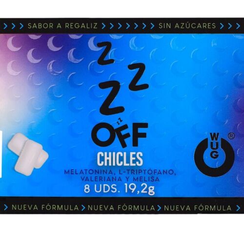 Chiclé WUG GUM WUG OFF - Relaxation rapide