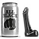 Gode compact All Black 9 cm
