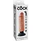 Gode vibrant KING COCK 15,24 cm réaliste