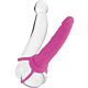 Anel de double pénétration CALEXOTICS avec harnais