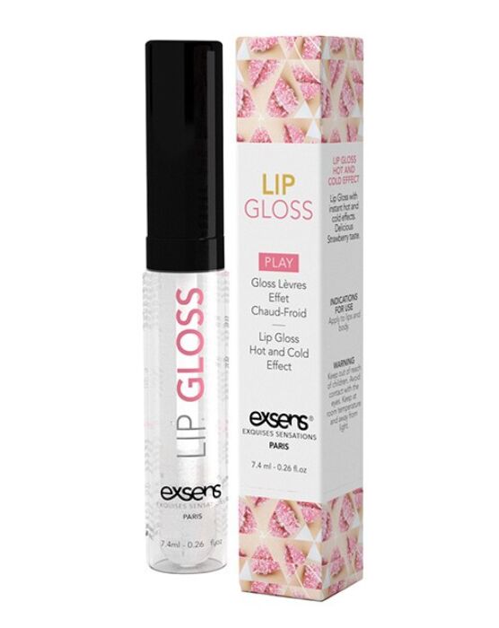 Gloss à lèvres Exsens Hot Kiss Effet chaud-froid fraise Gloss à lèvres Exsens Hot Kiss Effet chaud-froid fraise