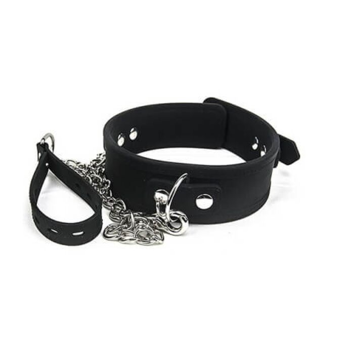 Bound to Please Silicone Collar and Lead Set Bound to Please Silicone Collar and Lead Set