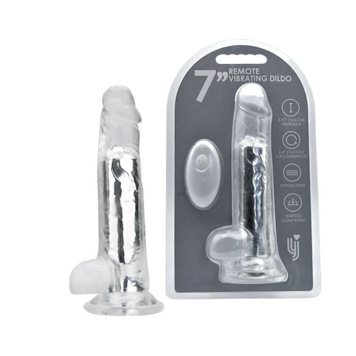 Loving Joy 7 Inch Remote Vibrating Dildo Loving Joy 7 Inch Remote Vibrating Dildo