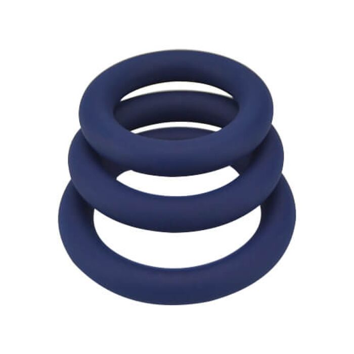 Loving Joy Thick Silicone Cock Rings 3 Pack Loving Joy Thick Silicone Cock Rings 3 Pack