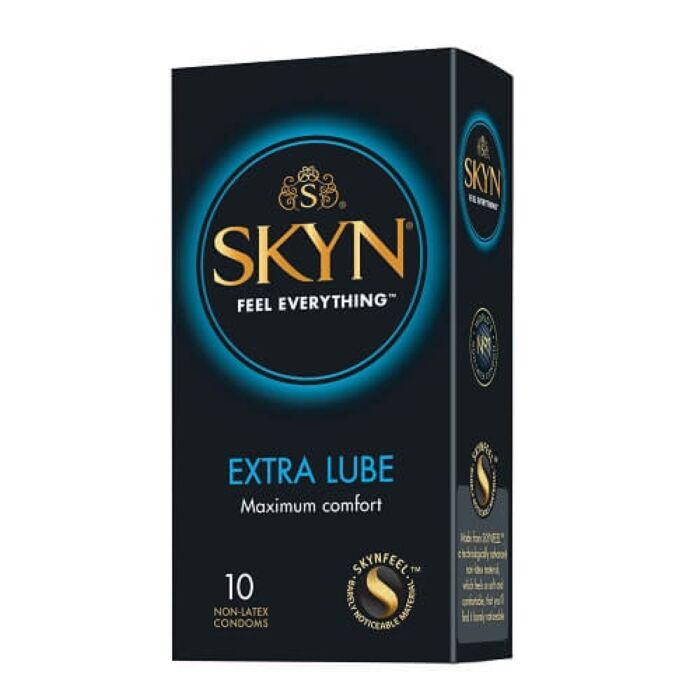 Mates SKYN Extra Lubricated Non Latex Condoms 10 Pack Mates SKYN Extra Lubricated Non Latex Condoms 10 Pack