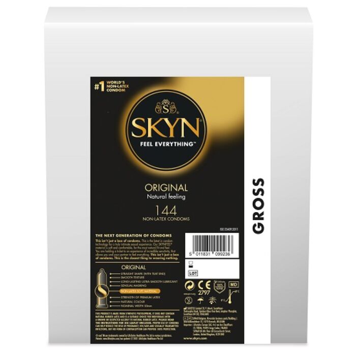 Mates SKYN Original Condom BX144 Clinic Pack Mates SKYN Original Condom BX144 Clinic Pack