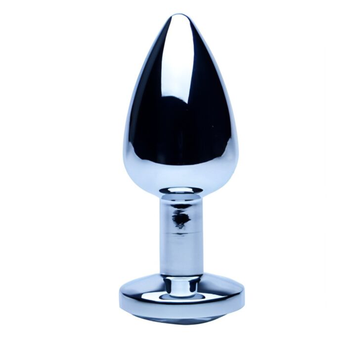 Precious Metals Silver Butt Plug-Small Precious Metals Silver Butt Plug-Small