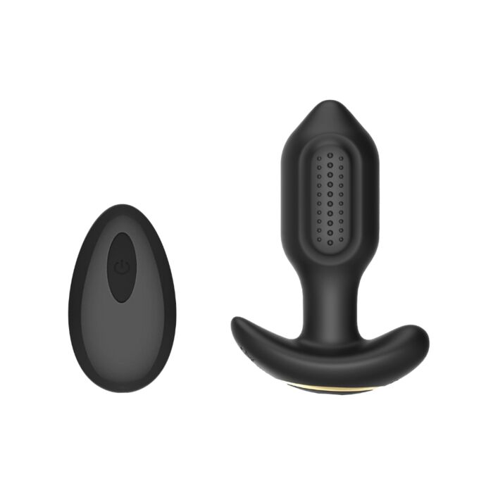 Toosh Remote Controlled Silicone Vibrating Butt Plug Toosh Remote Controlled Silicone Vibrating Butt Plug