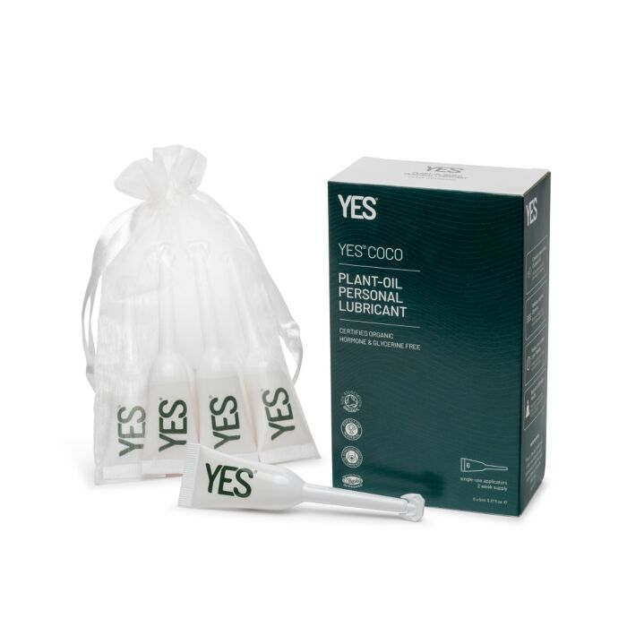 YES Coco Oil-Based Lubricant-6x5ml YES Coco Oil-Based Lubricant-6x5ml