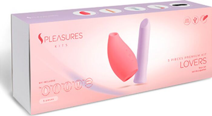 Lovers Kit - Coral & Purple Lovers Kit - Coral & Purple