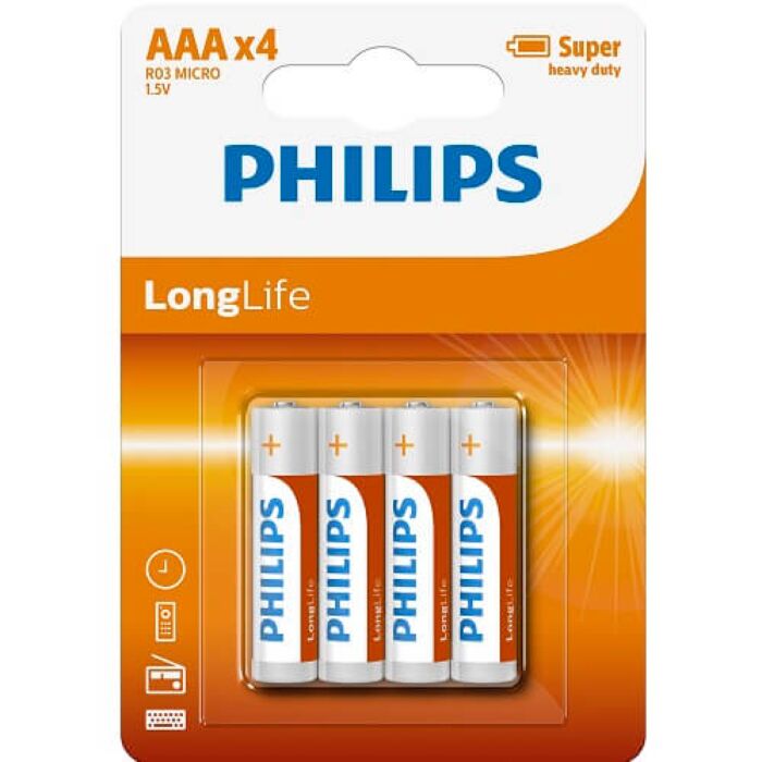 4 Pack AAA Size Batteries 4 Pack AAA Size Batteries