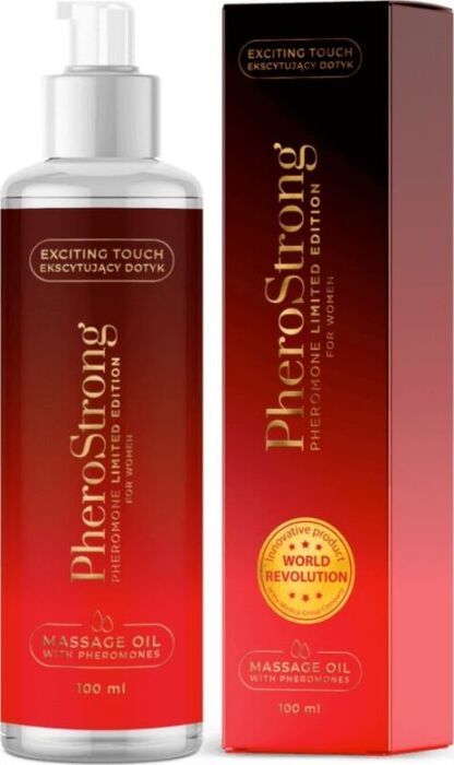 Aceite de Masaje PheroStrong 100ml - Feromonas Aceite de Masaje PheroStrong 100ml - Feromonas