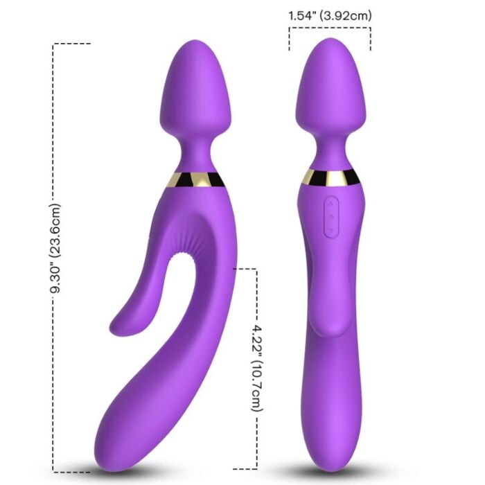 ARMONY - MASSAGER & VIBRATOR RABBIT PURPLE ARMONY - MASSAGER & VIBRATOR RABBIT PURPLE