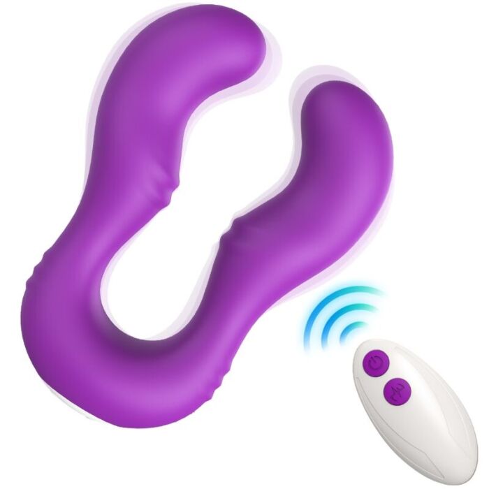 ARMONY - SERAPH VIBRATOR DOUBLE REMOTE CONTROL PURPLE ARMONY - SERAPH VIBRATOR DOUBLE REMOTE CONTROL PURPLE