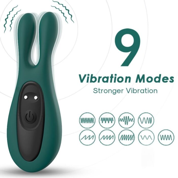 ARMONY - STIMULATOR & VIBRATOR RABBIT GREEN ARMONY - STIMULATOR & VIBRATOR RABBIT GREEN