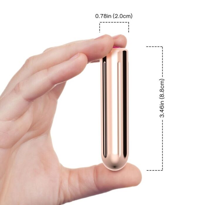 ARMONY - WARHEAD VIBRATOR BULLET GOLDEN 2 CM x 8.8 CM ARMONY - WARHEAD VIBRATOR BULLET GOLDEN 2 CM x 8.8 CM