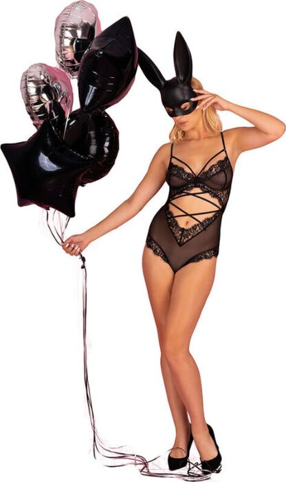 Body Negro Livco Corsetti Kylssiam S/M - Elegancia Sensual