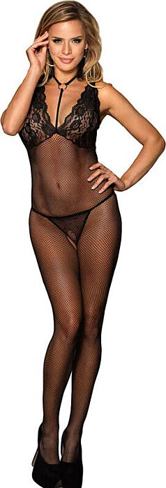 Bodystocking Sublime 951993 Rejilla Crotchless Negro Bodystocking Sublime 951993 Rejilla Crotchless Negro