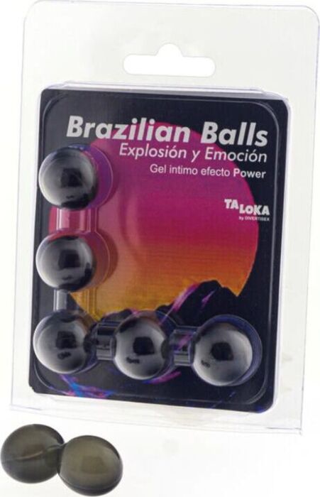 Bolas Brasileñas Taloka Gel Excitante - Efecto Power Bolas Brasileñas Taloka Gel Excitante - Efecto Power