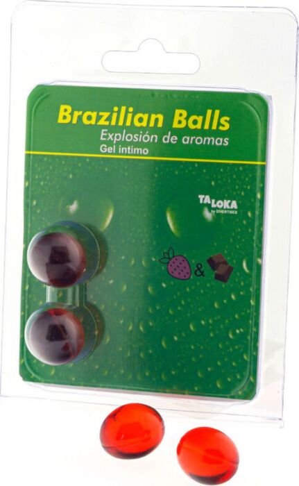 Brazilian Balls Taloka Fresa & Chocolate Sensuales Brazilian Balls Taloka Fresa & Chocolate Sensuales