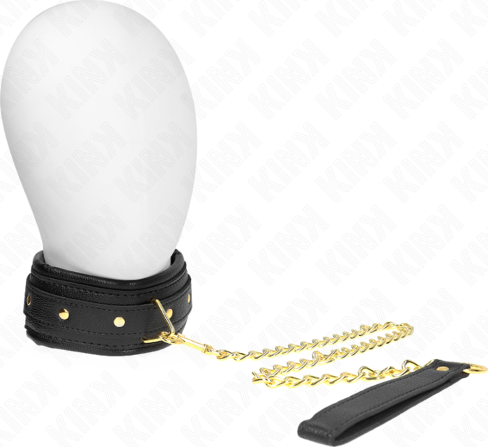 Collar BDSM KINK Modelo 1 Ajustable con Correa