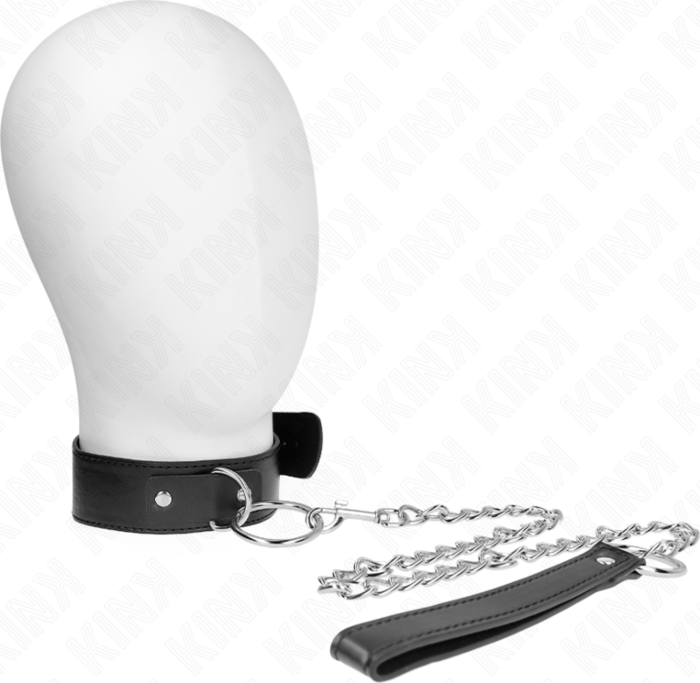 Collar con Correa KINK Modelo 4 Ajustable - BDSM Elegante
