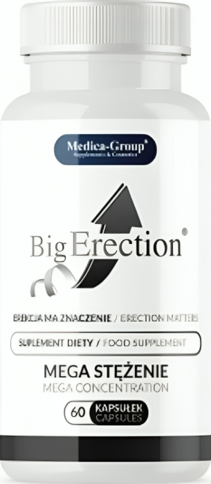 Complemento Alimenticio MEDICA GROUP Big Erection Vitalidad Complemento Alimenticio MEDICA GROUP Big Erection Vitalidad